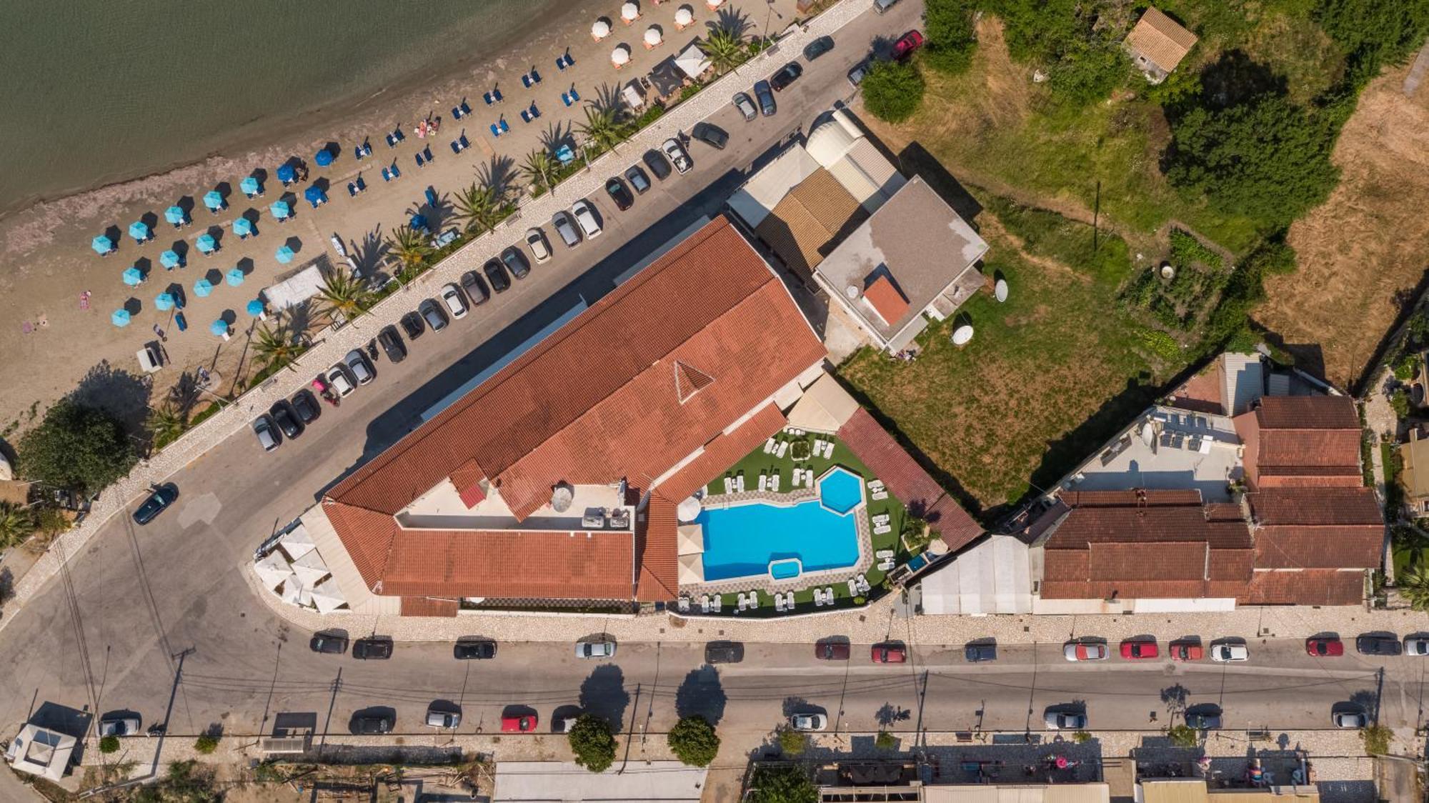 Aphrodite Beach Hotel Corfu Rodas Exterior foto