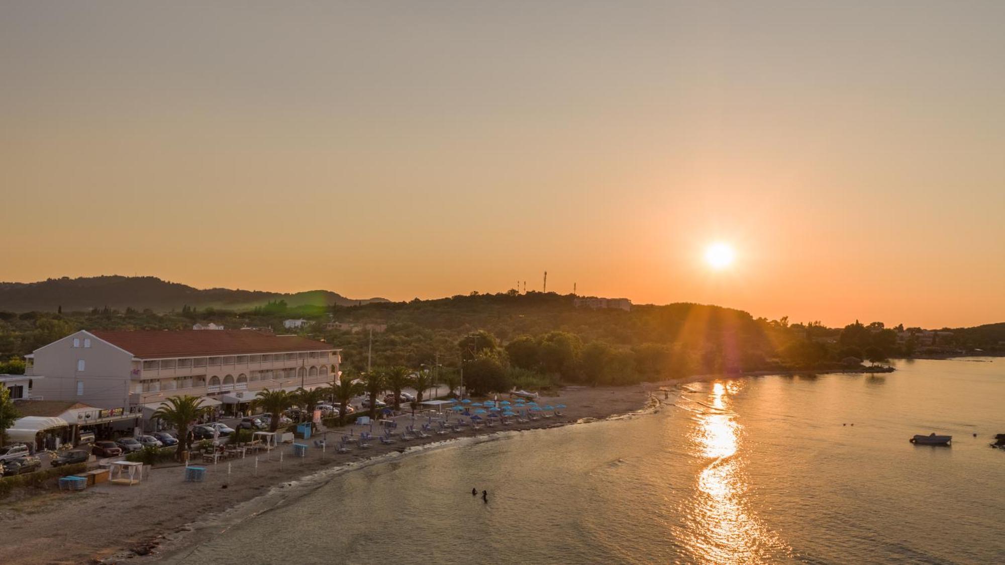 Aphrodite Beach Hotel Corfu Rodas Exterior foto