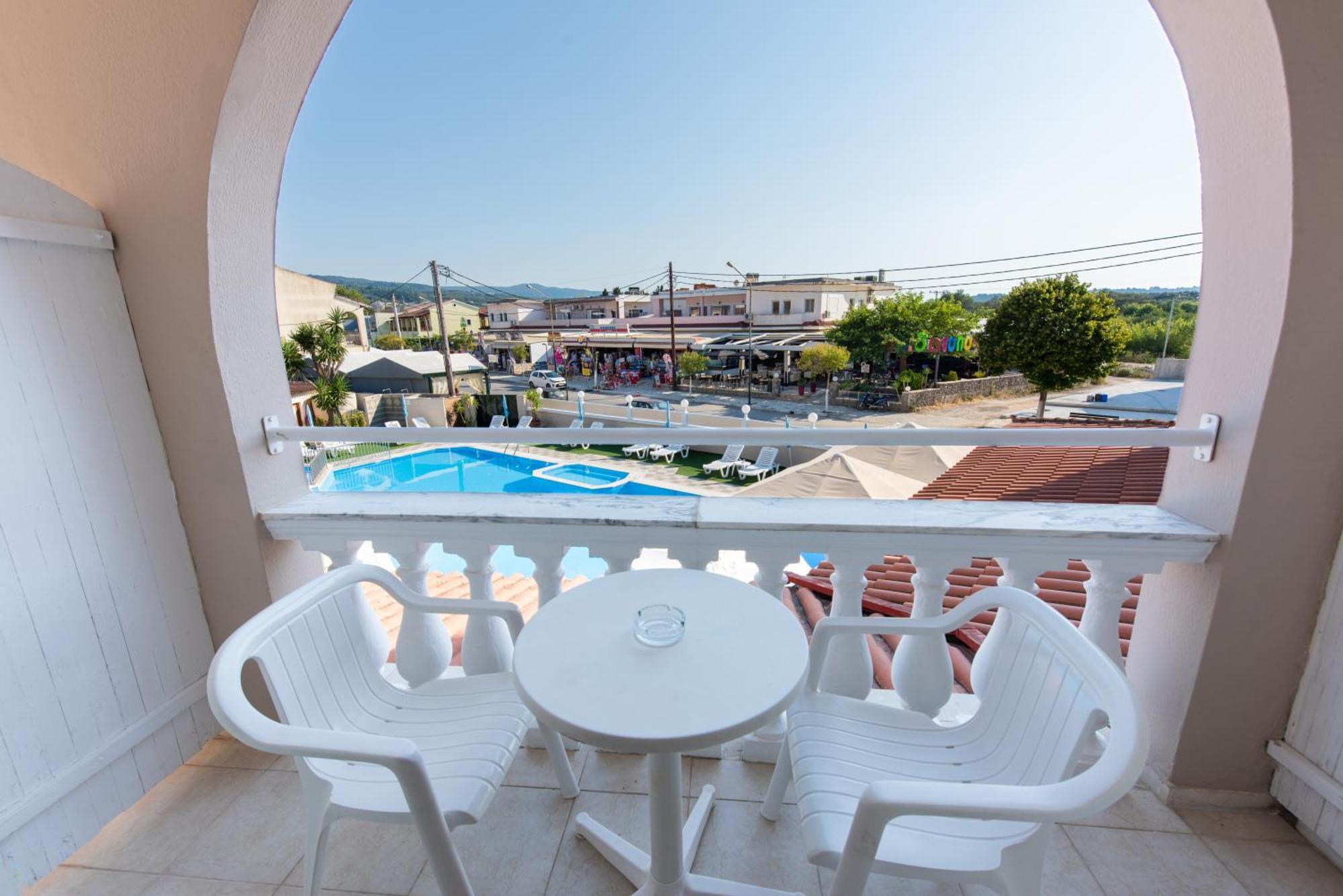 Aphrodite Beach Hotel Corfu Rodas Exterior foto