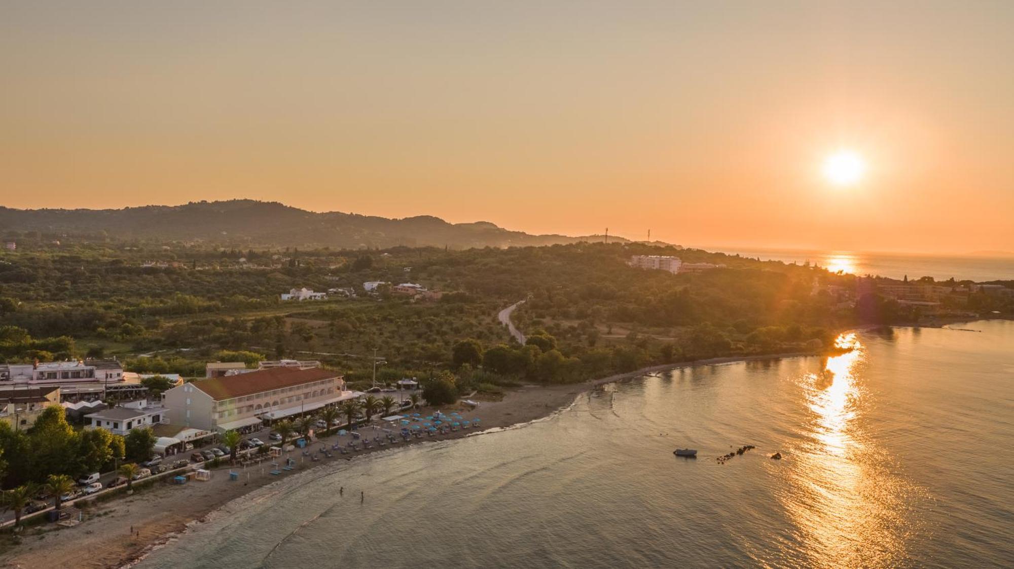 Aphrodite Beach Hotel Corfu Rodas Exterior foto