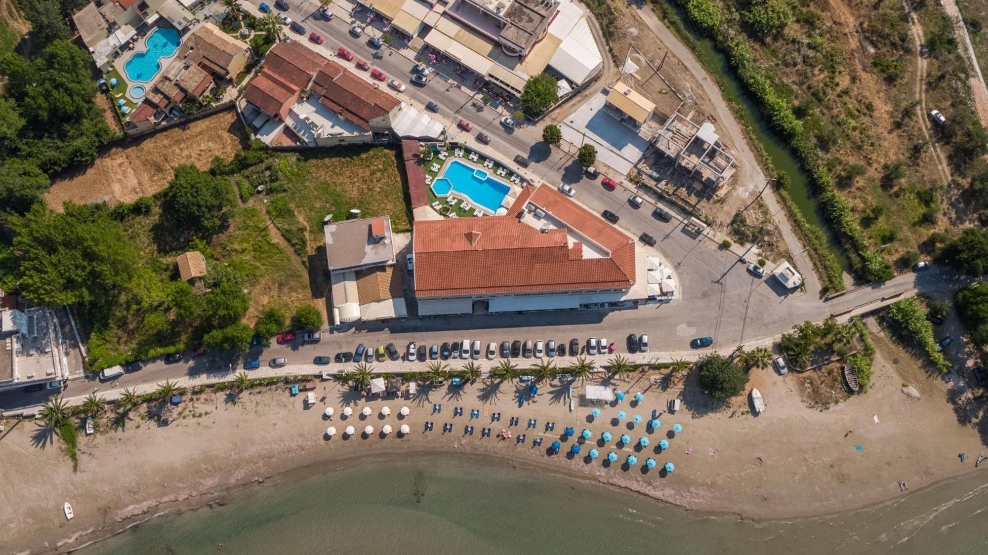 Aphrodite Beach Hotel Corfu Rodas Exterior foto