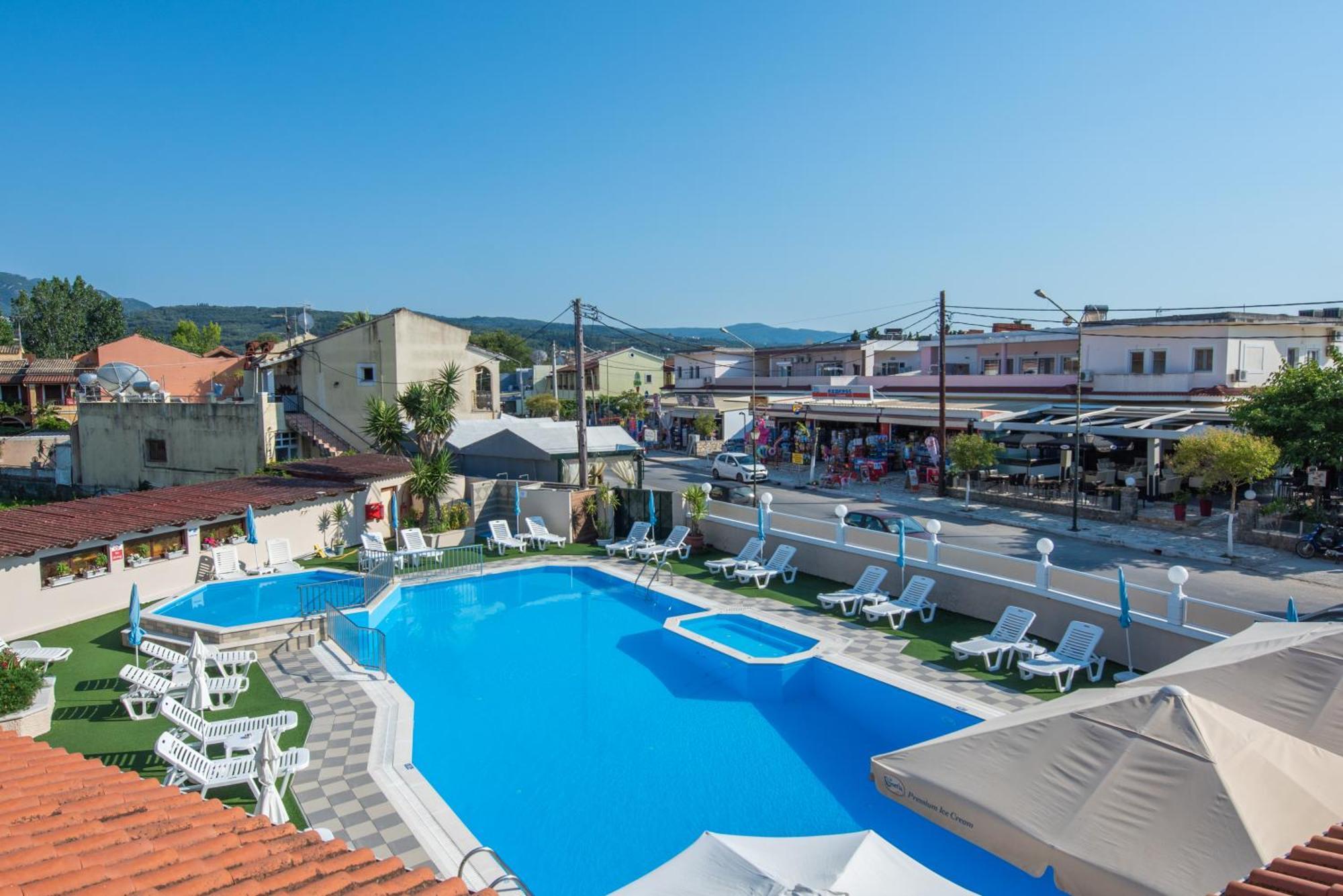 Aphrodite Beach Hotel Corfu Rodas Exterior foto