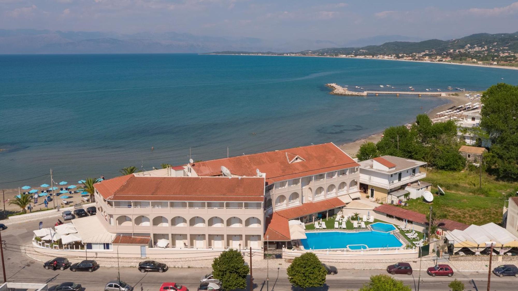 Aphrodite Beach Hotel Corfu Rodas Exterior foto